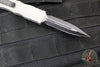 Microtech Dirac OTF Knife- Double Edge- Titanium Grey Handle- Black Blade and HW 225-1 TG