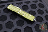 Microtech UTX-85 II OTF Knife- Single Edge- OD Green Handle- Stonewash Blade 231II-10 ODS