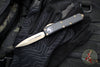Microtech UTX-85 OTF Knife- Double Edge- Black Handle- Bronzed Blade 232-13