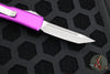 Microtech UTX-85 OTF Knife- Tanto Edge- Violet Handle- Apocalyptic Blade 233-10 APVI