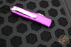 Microtech UTX-85 OTF Knife- Tanto Edge- Violet Handle- Apocalyptic Blade 233-10 APVI