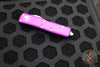 Microtech UTX-85 OTF Knife- Tanto Edge- Violet Handle- Apocalyptic Blade 233-10 APVI