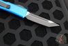 Microtech UTX-85 OTF Knife- Tanto Edge- Blue Handle- Black Blade 233-1 BL