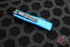 Microtech UTX-85 OTF Knife- Tanto Edge- Blue Handle- Black Blade 233-1 BL