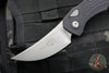 Microtech Brachial Auto OTS - Single Edge- Black Handle- Apocalyptic Blade 268A-10 AP
