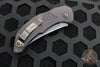 Microtech Brachial Auto OTS - Single Edge-Shadow- Black with DLC Black Full Serrated Blade and HW 268A-3 DLCTSH