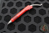 Microtech Siphon II- Stainless Steel- Red Finished- Apocalyptic Hardware 401-SS-RDAP