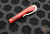 Microtech Siphon II- Stainless Steel- Red Finished- Apocalyptic Hardware 401-SS-RDAP