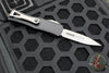 Microtech Hera OTF Knife- Double Edge- Black Handle- Apocalyptic Plain Edge Blade 702-10 AP