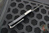 Microtech Hera OTF Knife- Double Edge- Black Handle- Apocalyptic Plain Edge Blade 702-10 AP