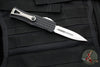Microtech Hera OTF Knife- Frag- Double Edge- Black Frag Handle- Stonewash Plain Edge 702-10 FRS