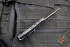 Microtech Hera OTF Knife- Frag- Tactical- Single Edge- Black Frag Handle- Black Part Serrated Edge 703-2 TFRS
