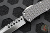Microtech Hera OTF Knife- Hellhound Edge- Shadow Edition- Black Frag Handle- Black DLC Blade 919-1 DLCTFRSH