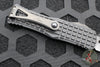 Microtech Hera OTF Knife- Hellhound Edge- Shadow Edition- Black Frag Handle- Black DLC Blade 919-1 DLCTFRSH