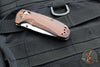 Benchmade North Fork- Drop Point- Wood Scales- Stonewash Blade 15032