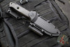 Benchmade Bushcrafter Fixed Blade- Carbon Fiber Scale- Black Blade- Black Kydex Sheath Model 163BK