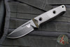 Benchmade MINI Bushcrafter Fixed Blade- Carbon Fiber Scale- Black Blade- Black Kydex Sheath Model 165BK