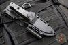 Benchmade MINI Bushcrafter Fixed Blade- Carbon Fiber Scale- Black Blade- Black Kydex Sheath Model 165BK