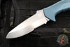 Benchmade 18040S Undercurrent- Fixed Blade- Depth Blue Polymer Handle- Magnacut Stonewash Serrated Blade 18040S