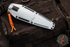 Benchmade 18050 Intersect- Fixed Blade- Depth Blue Polymer Handle- Magnacut Stonewash Serrated Blade 18050