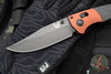 Benchmade Crooked River- Black Micarta Scale- Burnt Copper Finished Aluminum Bolster- Black Stonewash Blade 15080BK-04