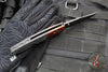 Benchmade Crooked River- Black Micarta Scale- Burnt Copper Finished Aluminum Bolster- Black Stonewash Blade 15080BK-04