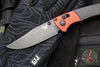 Benchmade Mini Crooked River- Black Micarta Handle- Burnt Copper Finished Bolster- Black Stonewash Blade 15085BK-04
