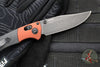 Benchmade Mini Crooked River- Black Micarta Handle- Burnt Copper Finished Bolster- Black Stonewash Blade 15085BK-04