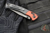 Benchmade Mini Crooked River- Black Micarta Handle- Burnt Copper Finished Bolster- Black Stonewash Blade 15085BK-04