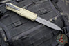 Benchmade Claymore OTF Auto Knife- Double Edge- Green Body- Gray Plain Edge Blade 3370GY-1 FIRST PRODUCTION