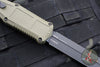 Benchmade Claymore OTF Auto Knife- Double Edge- Green Body- Gray Plain Edge Blade 3370GY-1 FIRST PRODUCTION