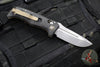 Benchmade Mini Adamas- OTS Auto- Axis Lock- Carbon Fiber Handle- Stonewash Blade  2730-03
