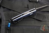Benchmade Full Immunity OTS Auto- Wharncliffe Edge- Crater Blue Aluminum Handle- Black Plain Edge Blade- 2900BK
