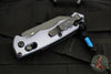 Benchmade Full Immunity OTS Auto- Wharncliffe Edge- Crater Blue Aluminum Handle- Black Plain Edge Blade- 2900BK