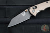 Benchmade Full Immunity Manual Folder- FDE Aluminum Handle- Black Wharncliffe Edge- 290BK-1