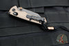 Benchmade Full Immunity Manual Folder- FDE Aluminum Handle- Black Wharncliffe Edge- 290BK-1