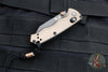 Benchmade Full Immunity Manual Folder- FDE Aluminum Handle- Black Wharncliffe Edge- 290BK-1