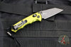Benchmade Full Immunity Manual Folder- Green Aluminum Handle- Black Wharncliffe Edge- 290BK-2