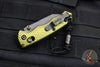 Benchmade Full Immunity Manual Folder- Green Aluminum Handle- Black Wharncliffe Edge- 290BK-2