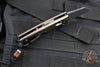 Benchmade Partial Immunity OTS Auto- Wharncliffe Edge- FDE Aluminum Handle- Black Plain Edge Blade- 2950BK-1