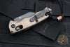 Benchmade Partial Immunity OTS Auto- Wharncliffe Edge- FDE Aluminum Handle- Black Plain Edge Blade- 2950BK-1