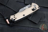 Benchmade Partial Immunity OTS Auto- Wharncliffe Edge- FDE Aluminum Handle- Black Plain Edge Blade- 2950BK-1