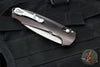 Benchmade Arcane Satin Drop Point Blade Black Body Axis Flipper 490