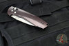 Benchmade Arcane Satin Drop Point Blade Black Body Axis Flipper 490