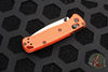 Benchmade Mini Bugout- Drop Point- Mesa Red Handle-Satin Blade 533-04