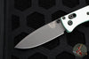 Benchmade Mini Bugout- Drop Point- Sea Foam Green Handle- Black Blade 533GY-06