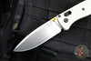 PREOWNED- Benchmade Bugout- Drop Point- Tan Handle- Stonewash Blade 535-12