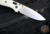 PREOWNED- Benchmade Bugout- Drop Point- Tan Handle- Stonewash Blade 535-12