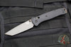 Benchmade Bailout- Tanto Edge- Black Aluminum Handle- Gray Plain Edge 537GY-03