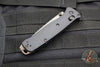 Benchmade Bailout- Tanto Edge- Black Aluminum Handle- Gray Part Serrated Edge 537SGY-03